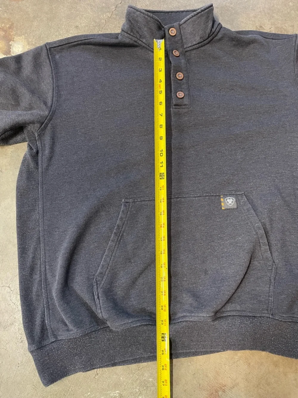 Ariat Rebar Quarter Button Up Sweatshirt